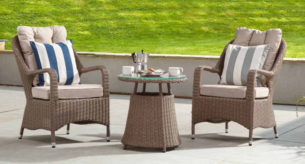 ETON BISTRO SET WITH SIDE TABLE