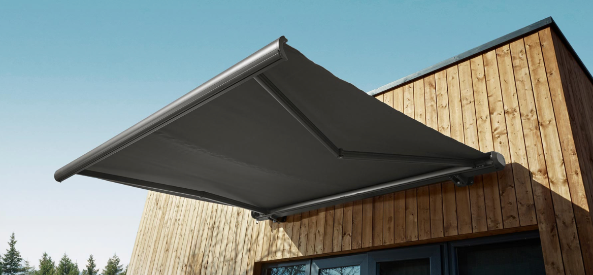 FULL CASSETTE MANUAL AWNING - 3M - GREY