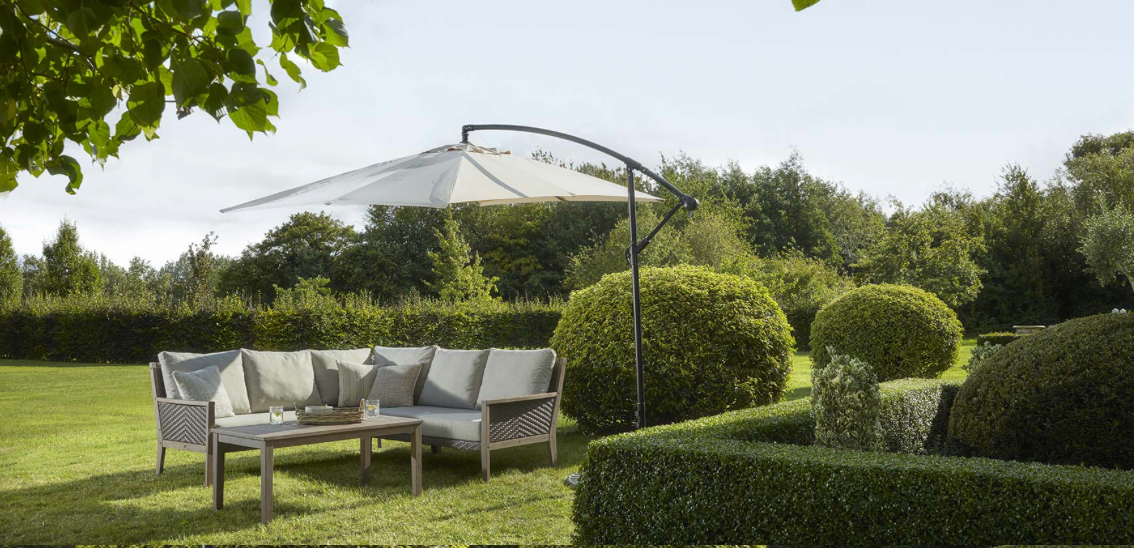 3M HANGING PARASOL - TAUPE